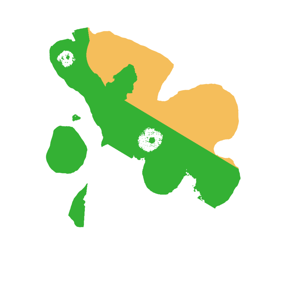 Biome Rust Map: Procedural Map, Size: 2000, Seed: 1330832712