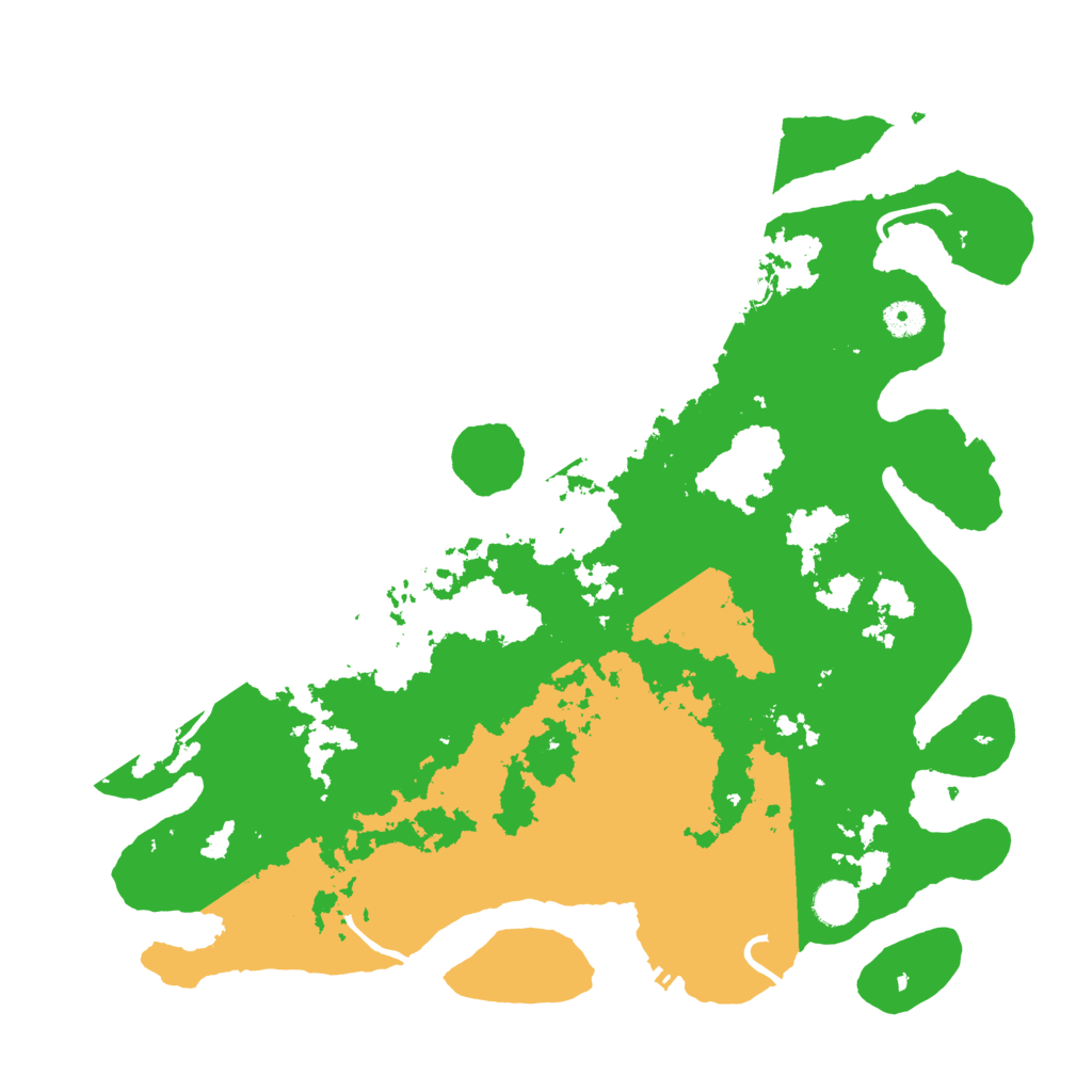 Biome Rust Map: Procedural Map, Size: 4250, Seed: 663476320