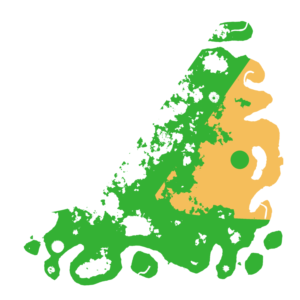 Biome Rust Map: Procedural Map, Size: 4300, Seed: 2104613730