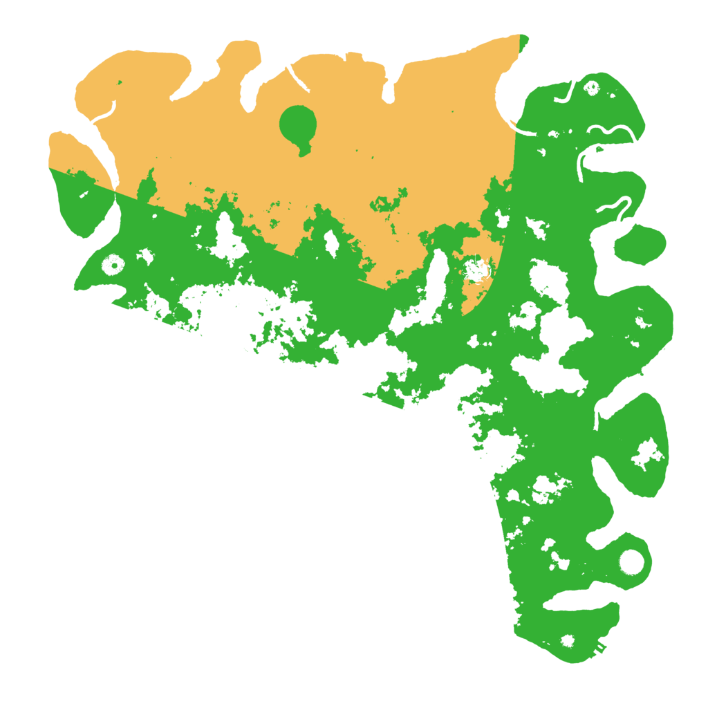 Biome Rust Map: Procedural Map, Size: 5000, Seed: 568333048