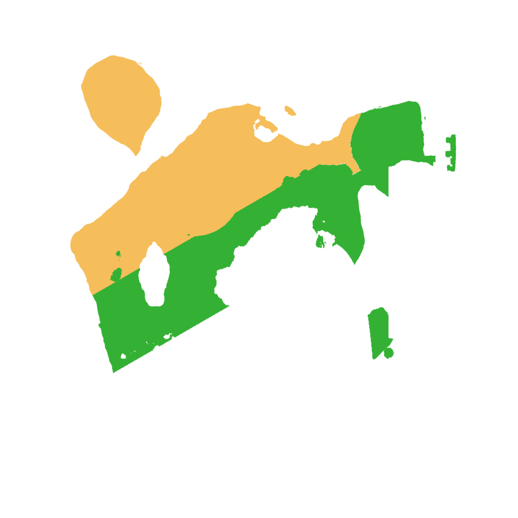 Biome Rust Map: Procedural Map, Size: 2000, Seed: 1910280363
