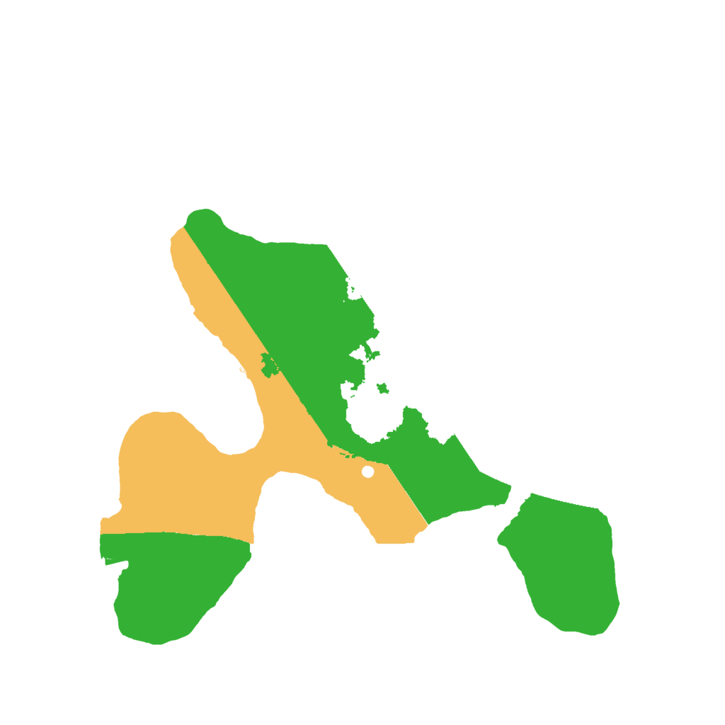 Biome Rust Map: Procedural Map, Size: 1800, Seed: 1677832