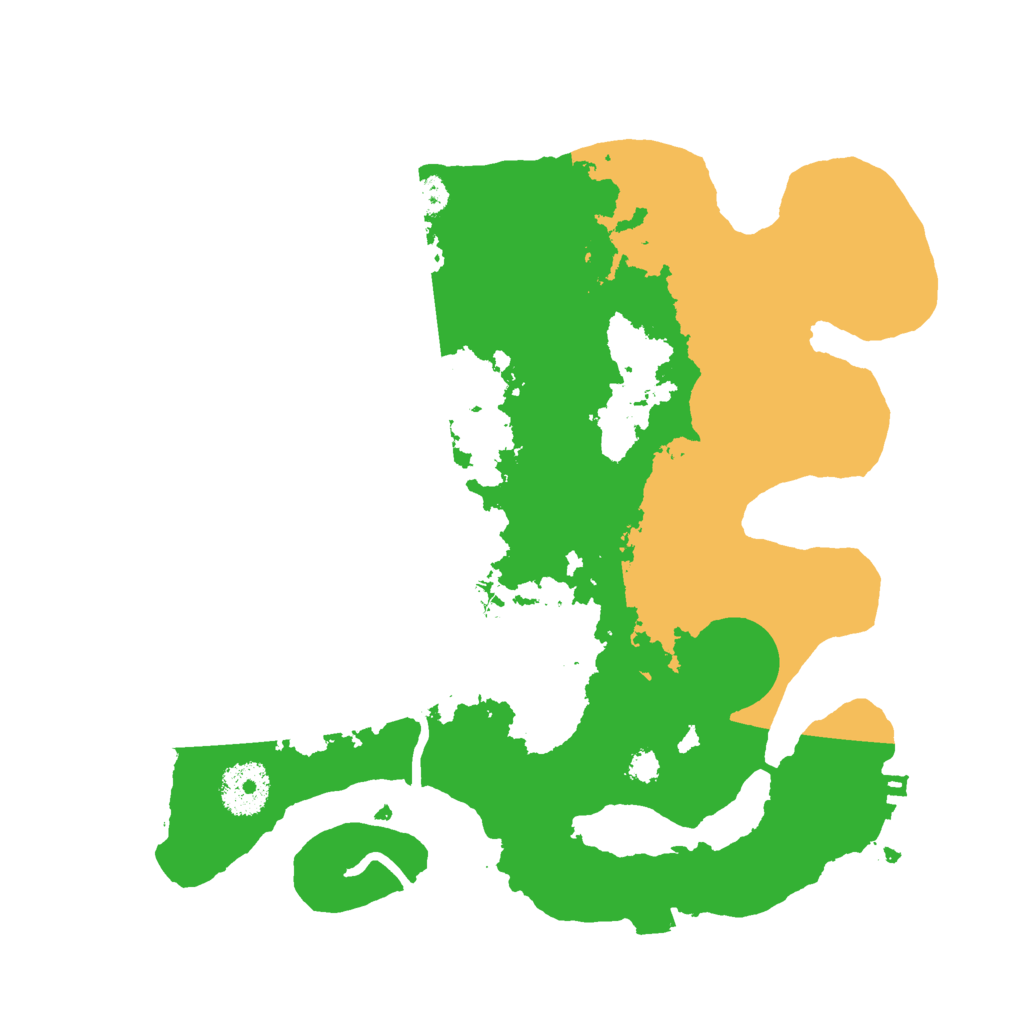 Biome Rust Map: Procedural Map, Size: 3000, Seed: 8519176