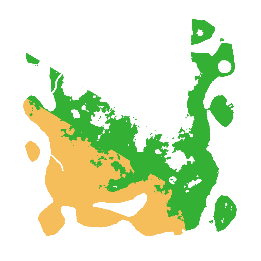 Biome Rust Map: Procedural Map, Size: 3500, Seed: 1809744823