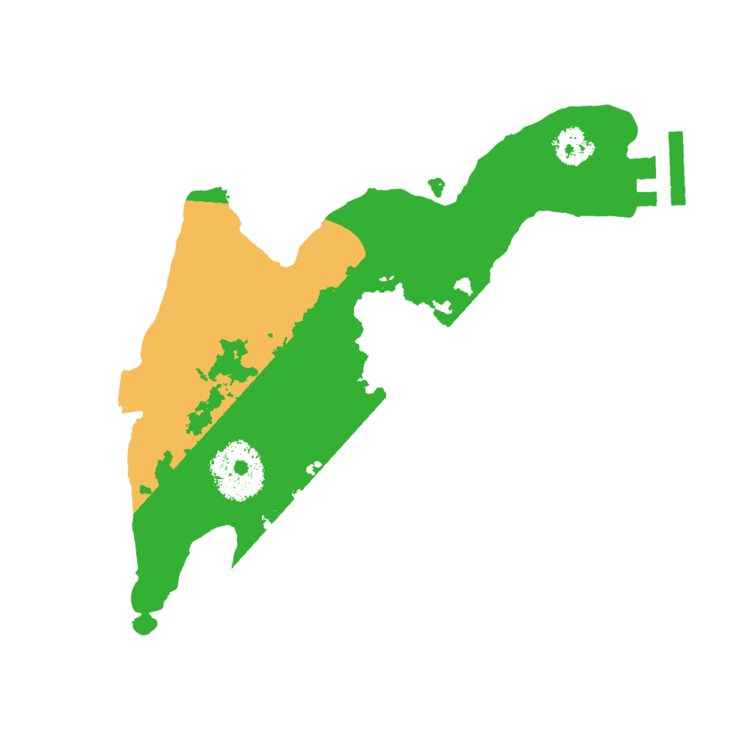 Biome Rust Map: Procedural Map, Size: 2000, Seed: 770