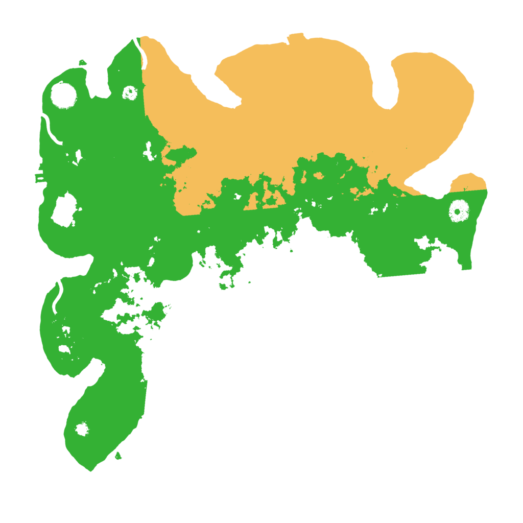 Biome Rust Map: Procedural Map, Size: 3649, Seed: 26493417