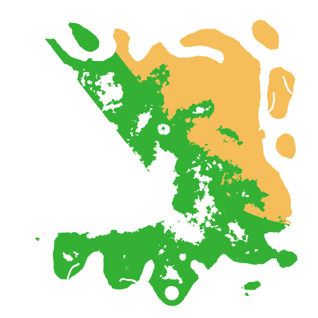 Biome Rust Map: Procedural Map, Size: 4000, Seed: 131822770
