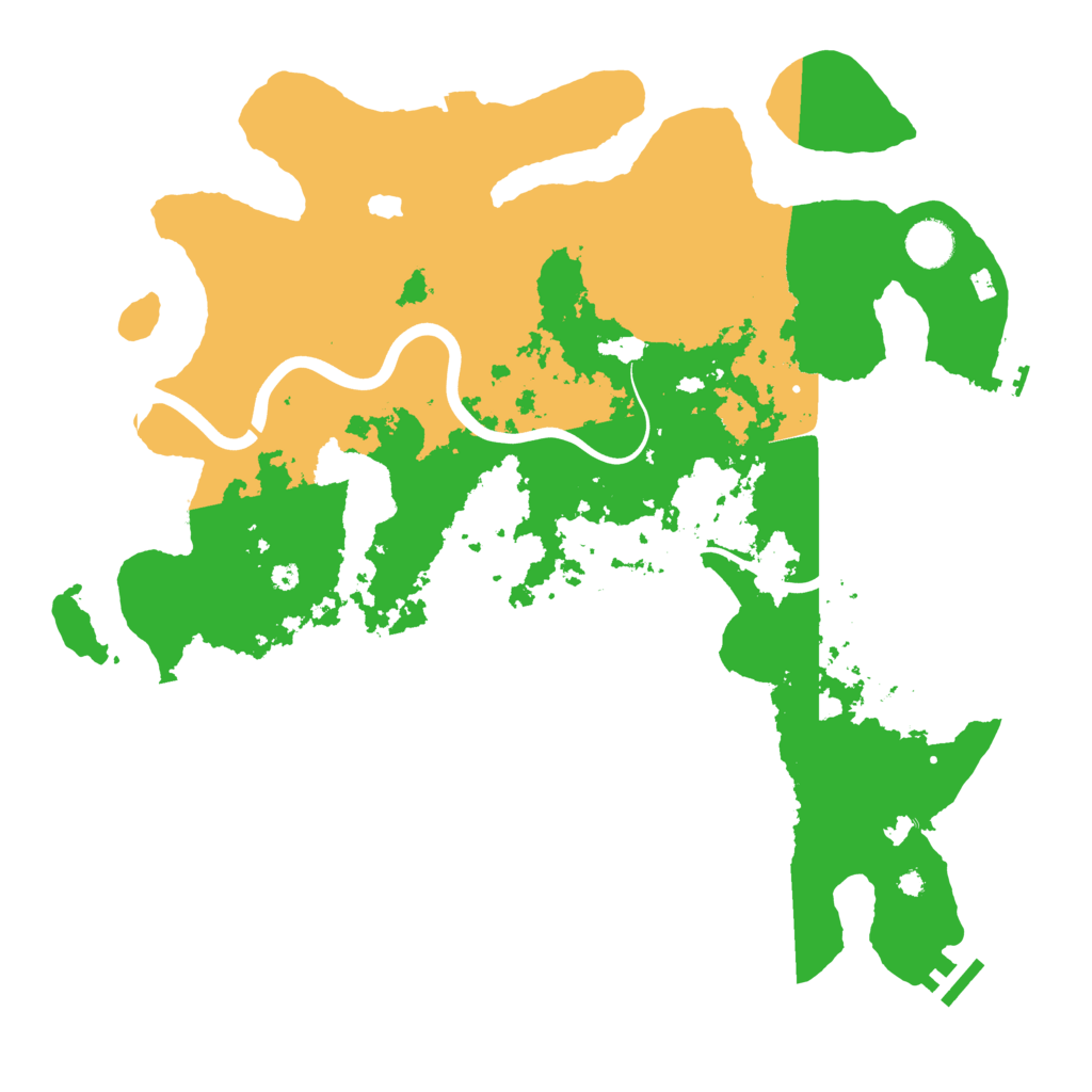 Biome Rust Map: Procedural Map, Size: 4000, Seed: 1556484