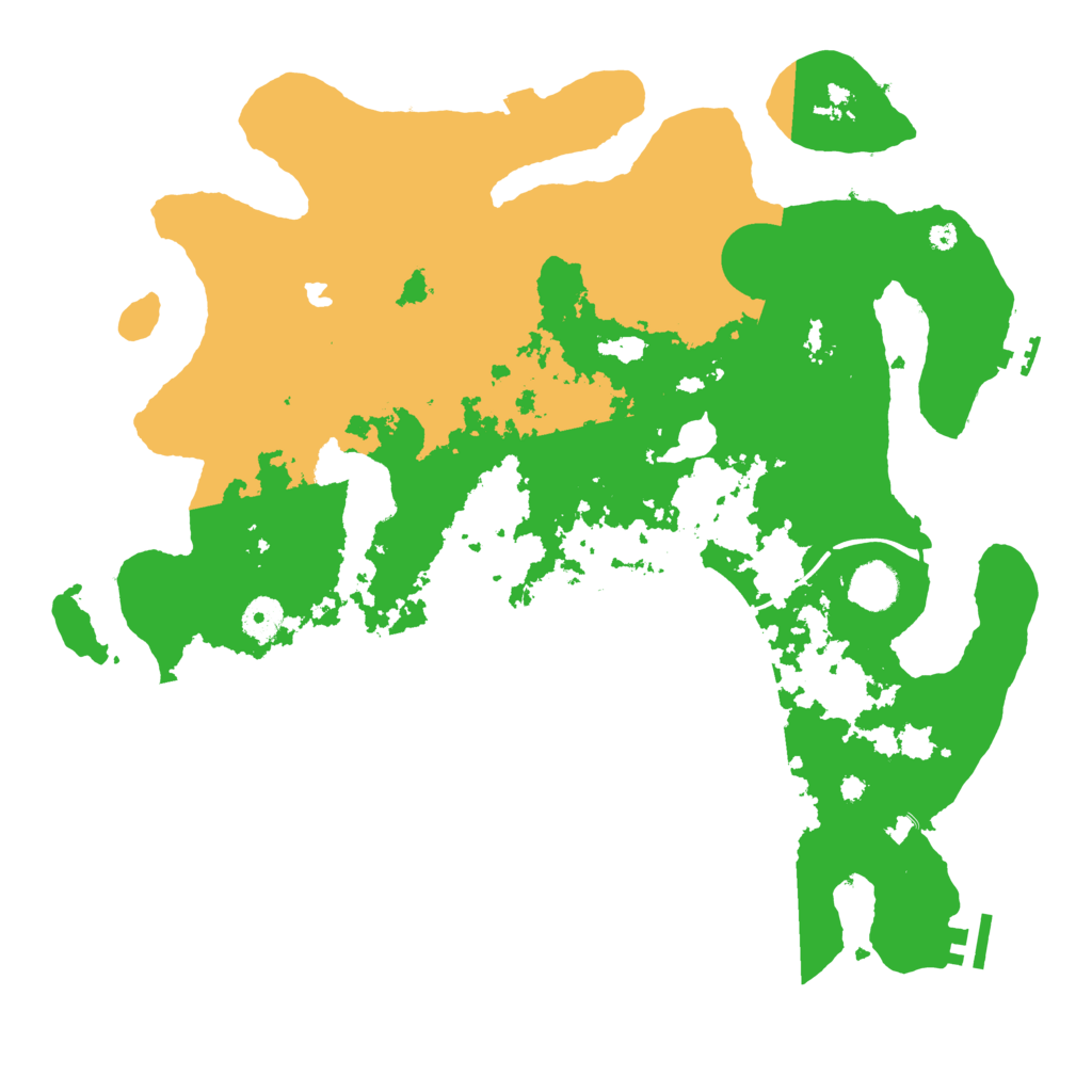 Biome Rust Map: Procedural Map, Size: 4000, Seed: 1556484