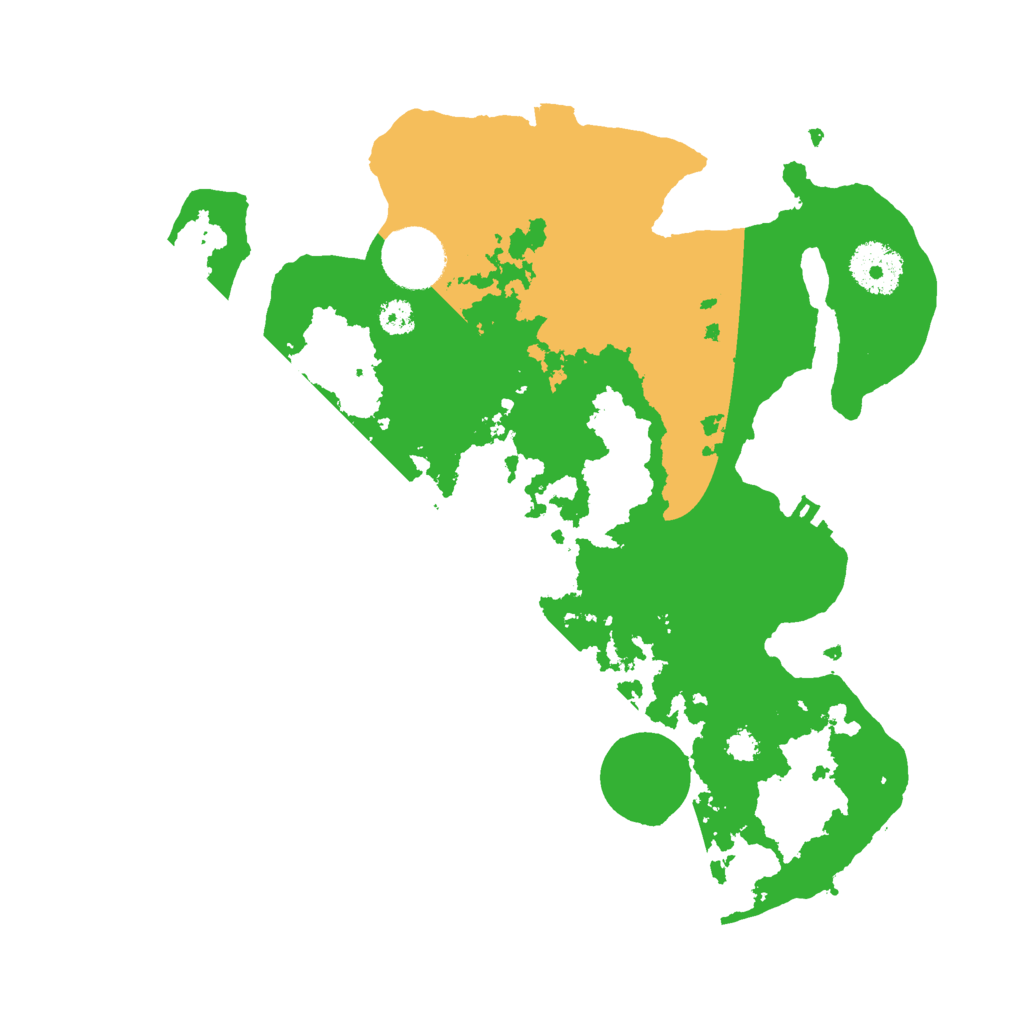 Biome Rust Map: Procedural Map, Size: 3000, Seed: 364799654