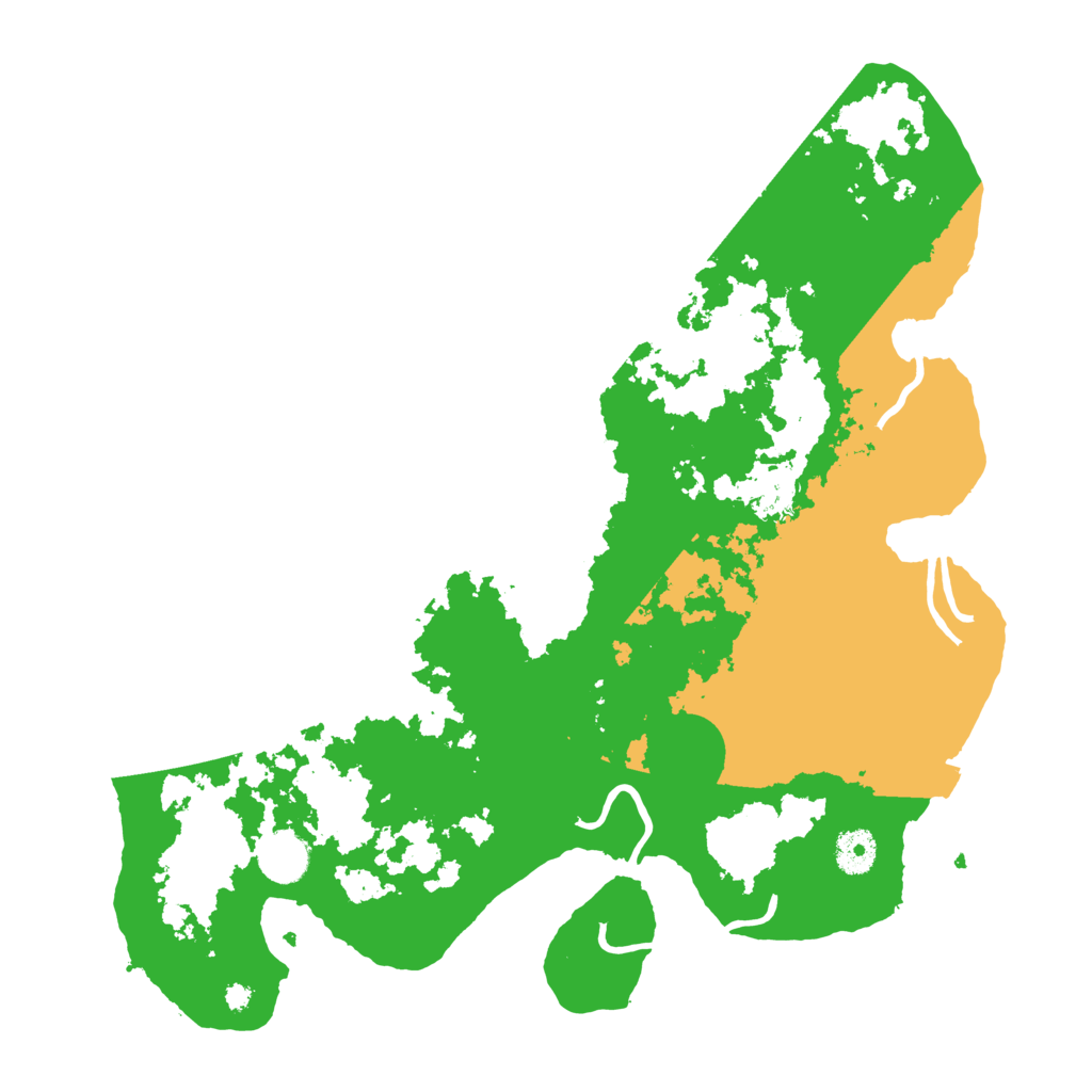 Biome Rust Map: Procedural Map, Size: 3800, Seed: 3607702