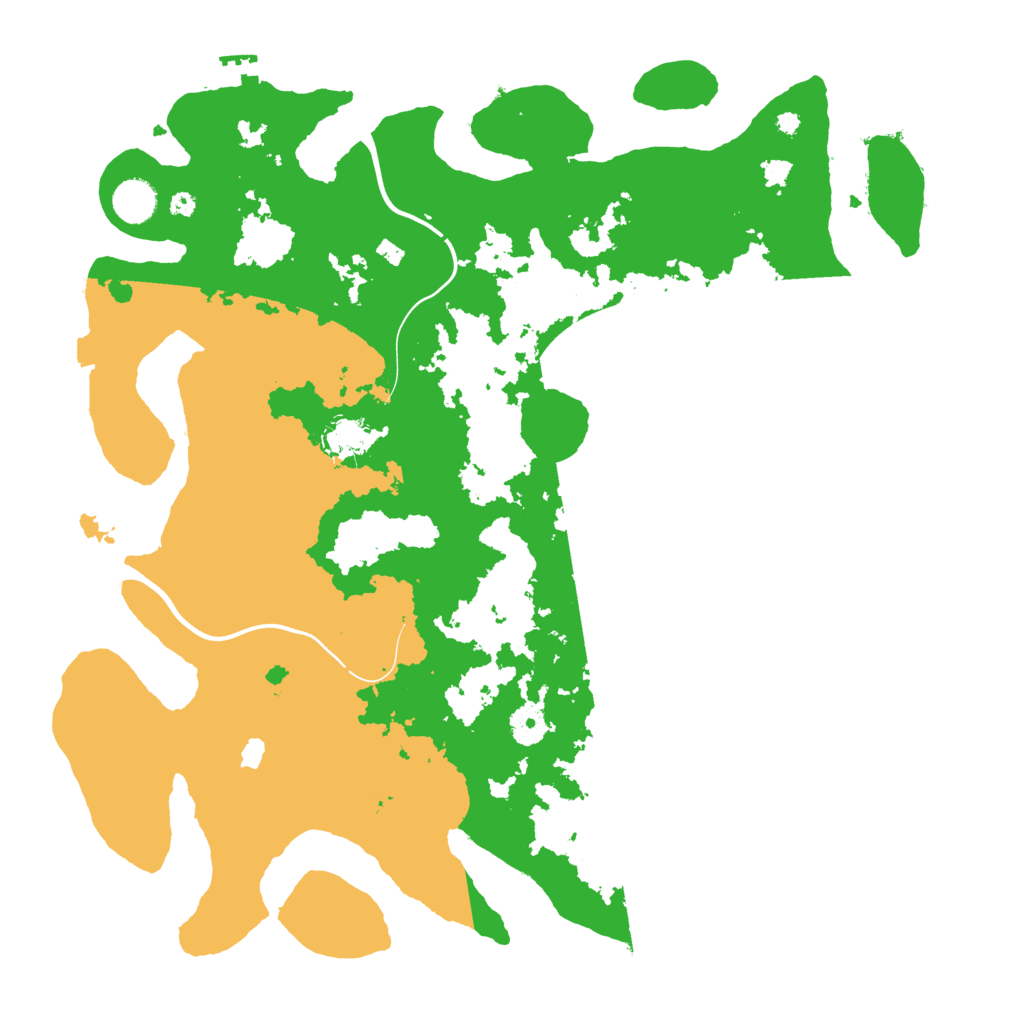 Biome Rust Map: Procedural Map, Size: 4100, Seed: 50577163