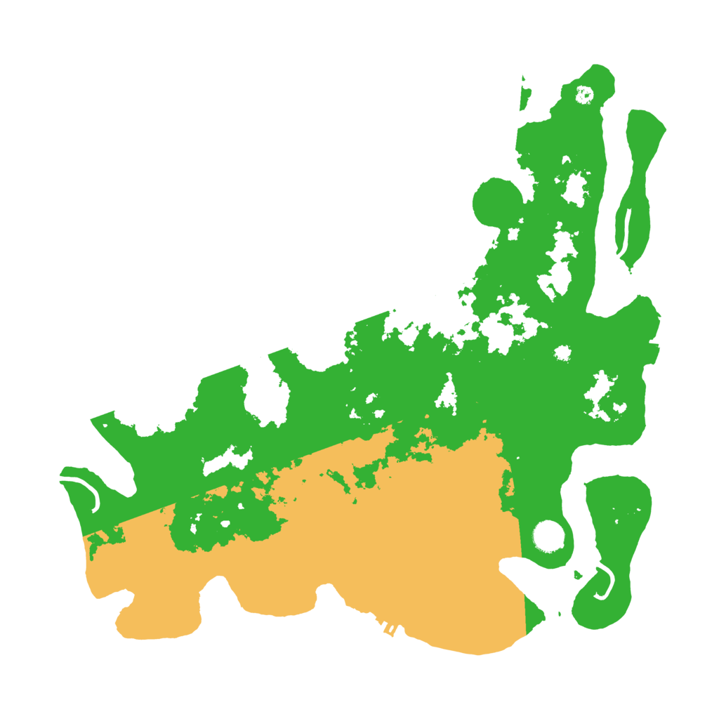 Biome Rust Map: Procedural Map, Size: 4000, Seed: 81443125