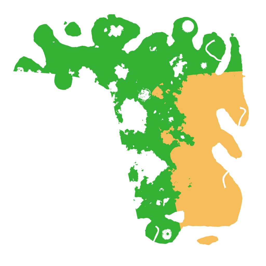 Biome Rust Map: Procedural Map, Size: 3950, Seed: 758836