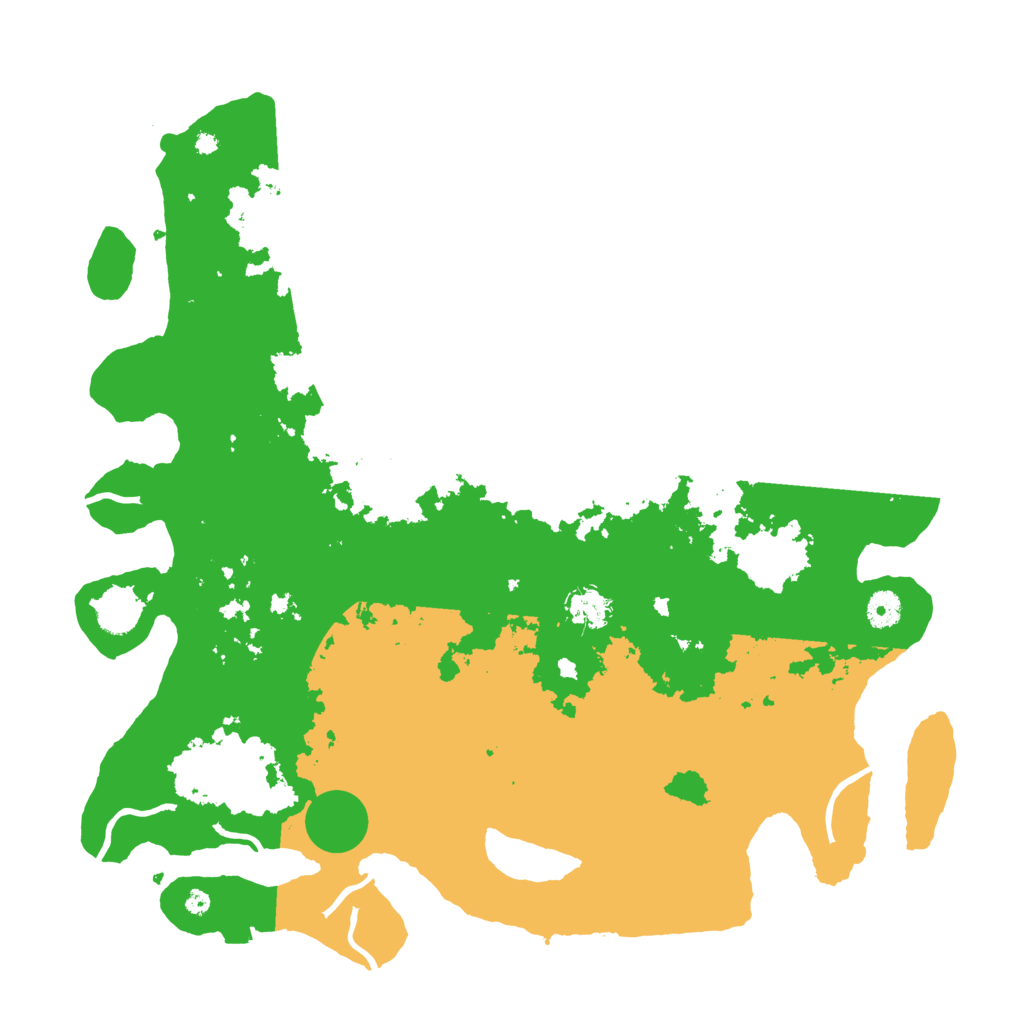 Biome Rust Map: Procedural Map, Size: 4300, Seed: 45758971