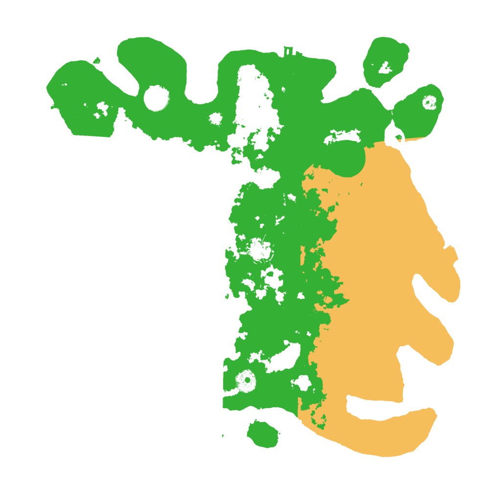 Biome Rust Map: Procedural Map, Size: 3550, Seed: 67244882