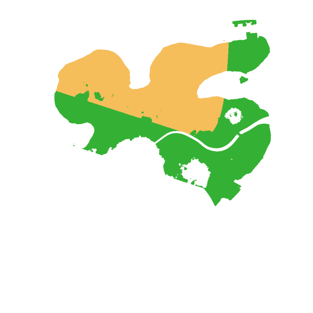 Biome Rust Map: Procedural Map, Size: 2000, Seed: 578544714