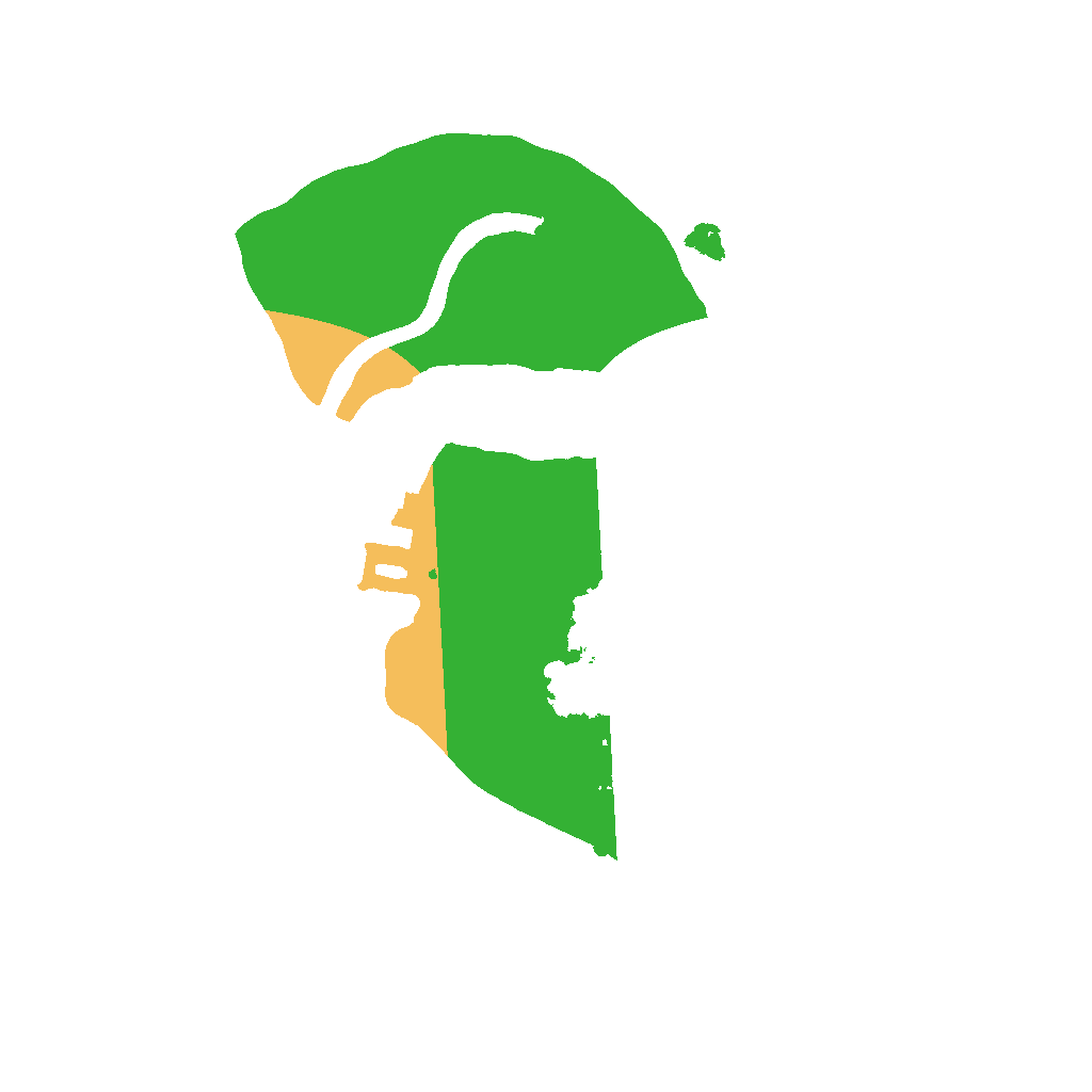 Biome Rust Map: Procedural Map, Size: 1400, Seed: 662563289