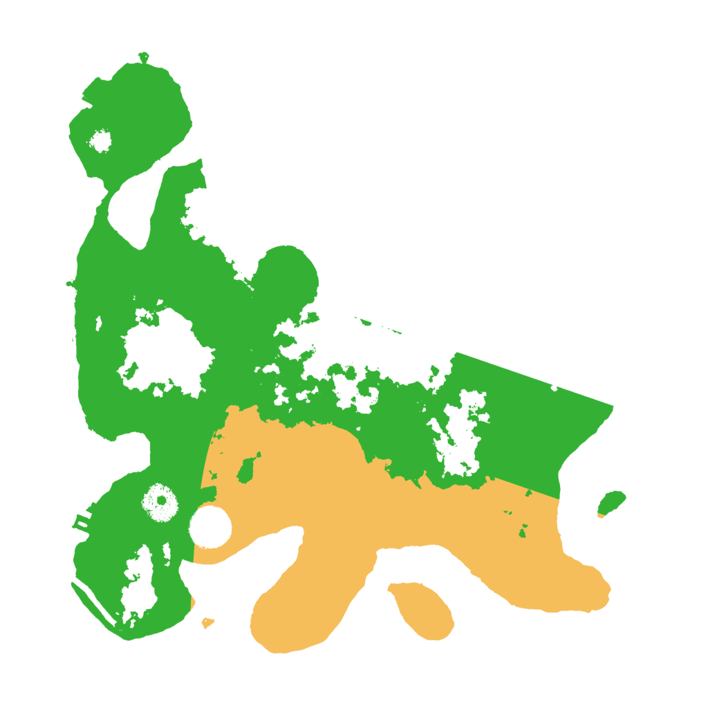 Biome Rust Map: Procedural Map, Size: 3000, Seed: 506209257