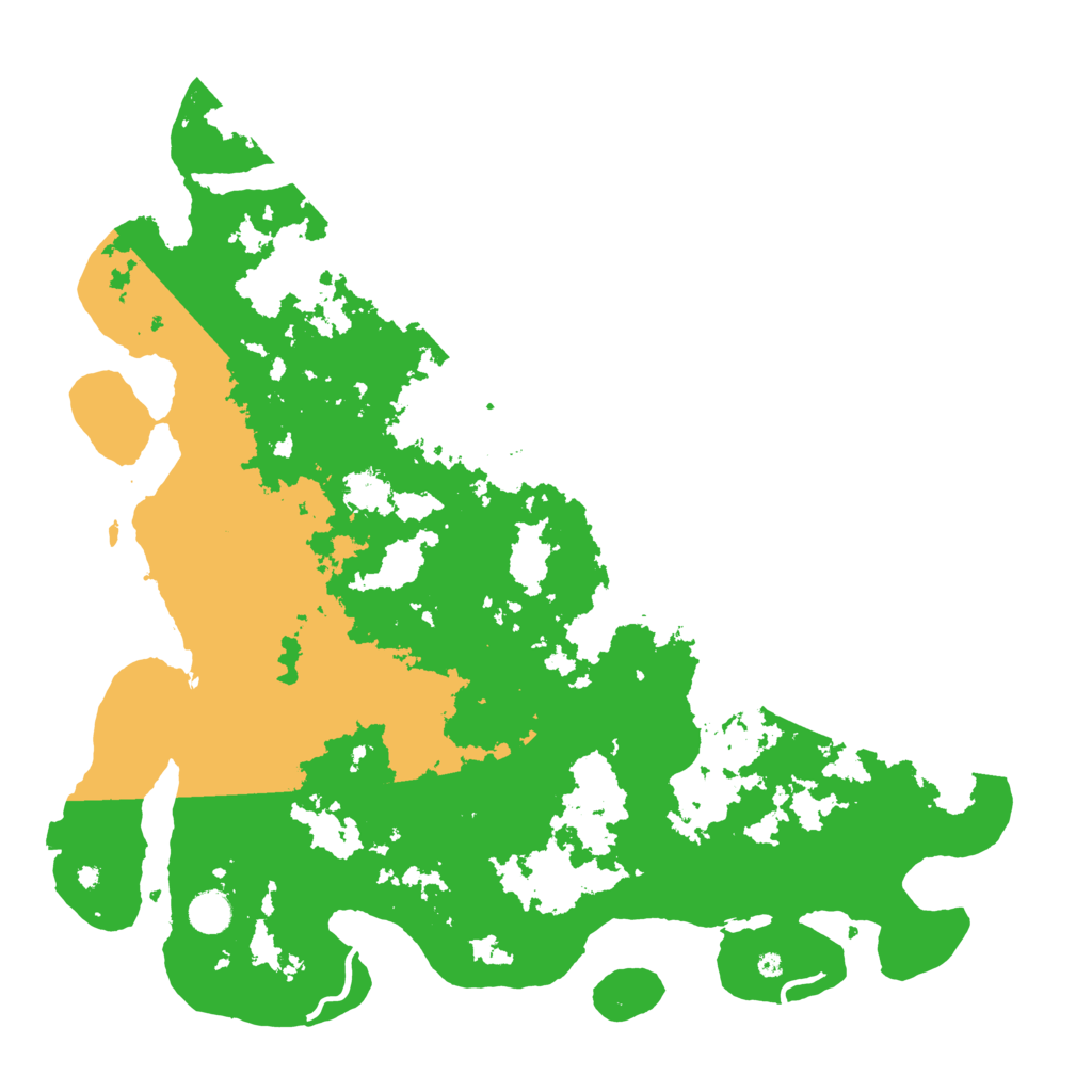 Biome Rust Map: Procedural Map, Size: 4500, Seed: 1984718675