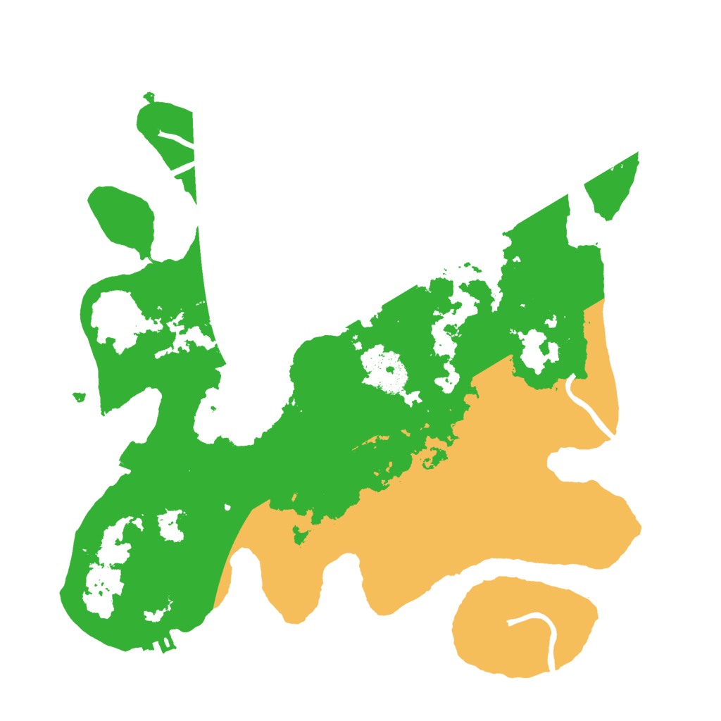 Biome Rust Map: Procedural Map, Size: 3000, Seed: 1804236