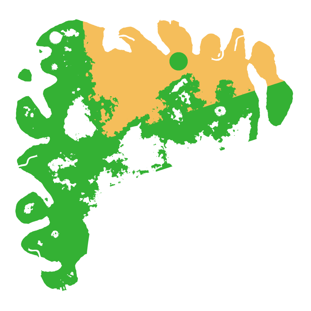 Biome Rust Map: Procedural Map, Size: 4500, Seed: 1494859875