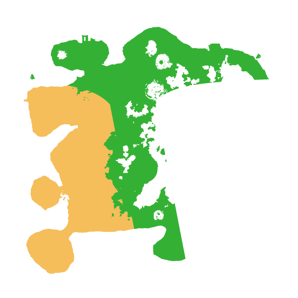 Biome Rust Map: Procedural Map, Size: 3000, Seed: 9710835