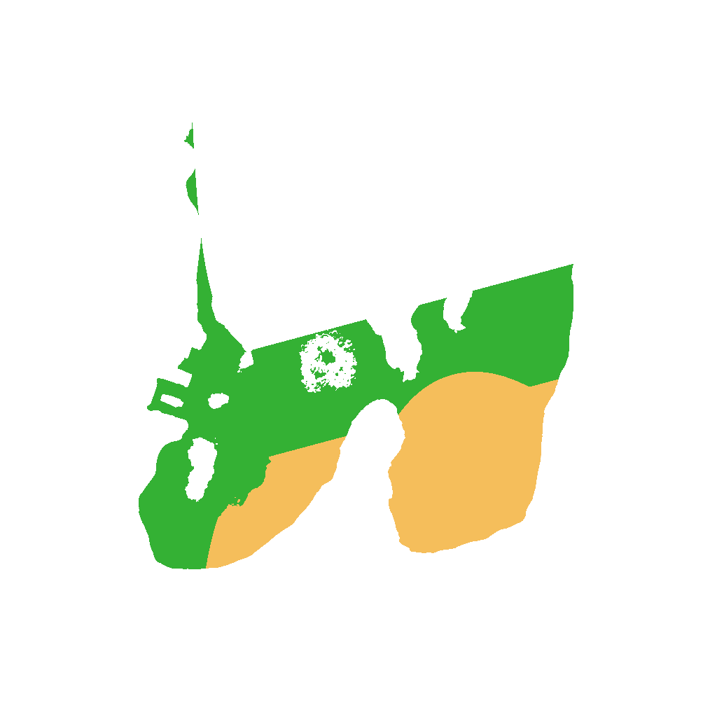 Biome Rust Map: Procedural Map, Size: 1300, Seed: 1533679104