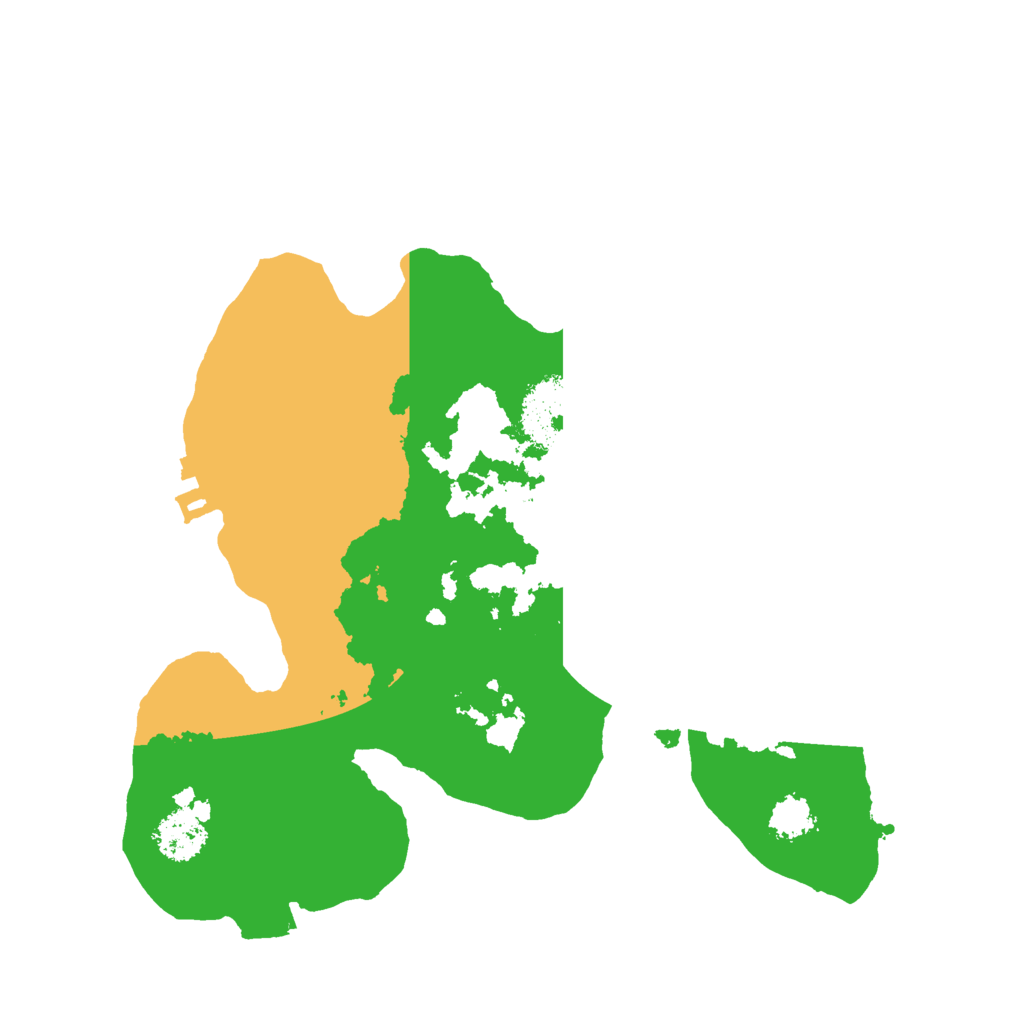 Biome Rust Map: Procedural Map, Size: 2169, Seed: 1930014540