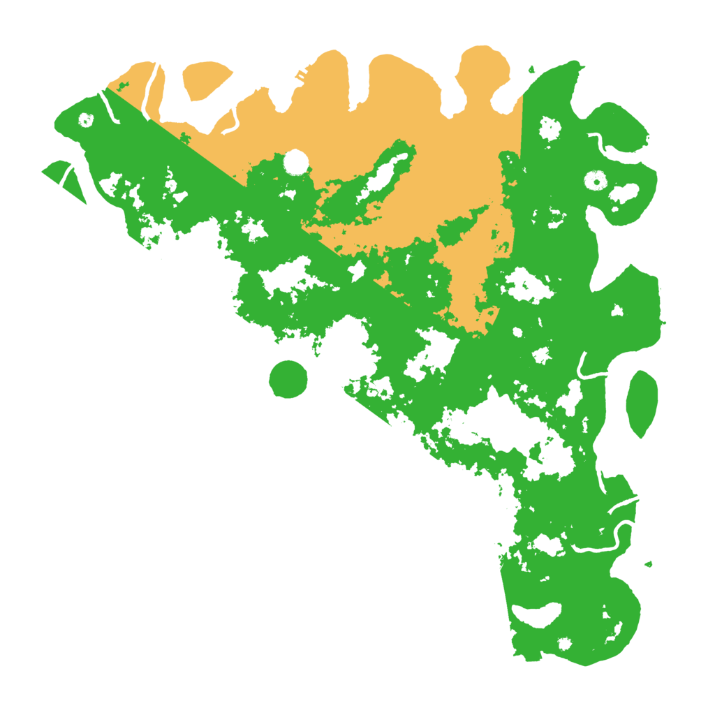 Biome Rust Map: Procedural Map, Size: 5000, Seed: 69767495