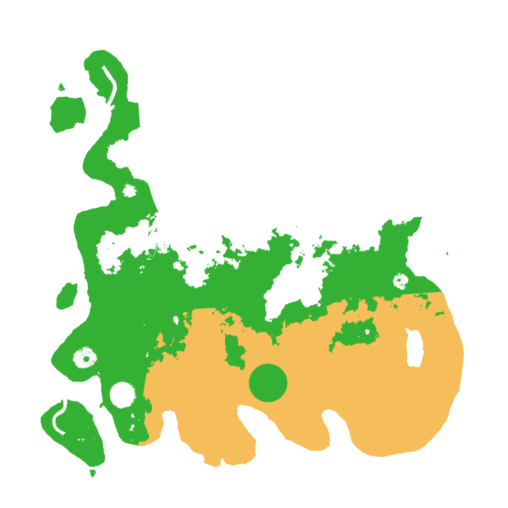 Biome Rust Map: Procedural Map, Size: 3500, Seed: 324745651