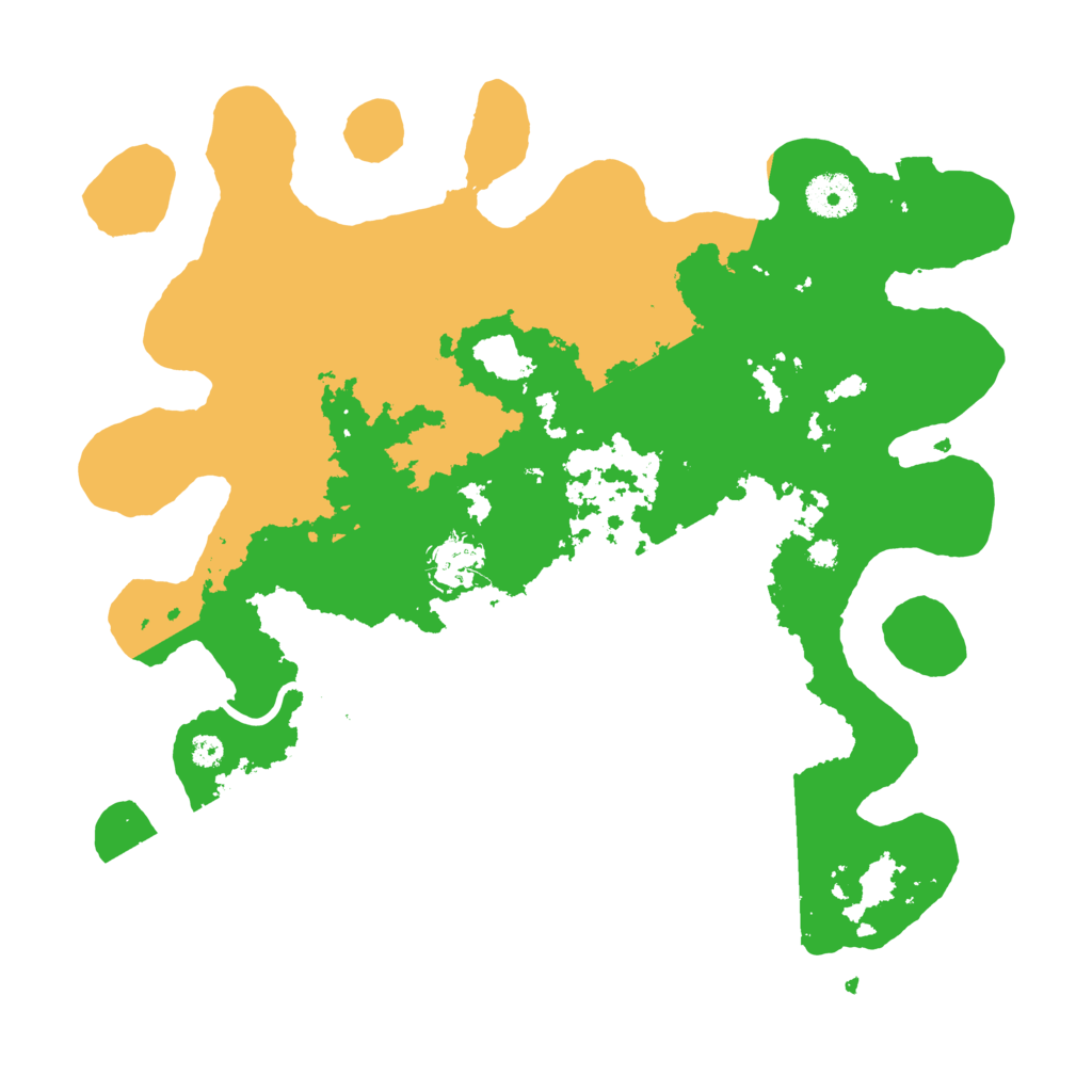 Biome Rust Map: Procedural Map, Size: 3450, Seed: 71963978