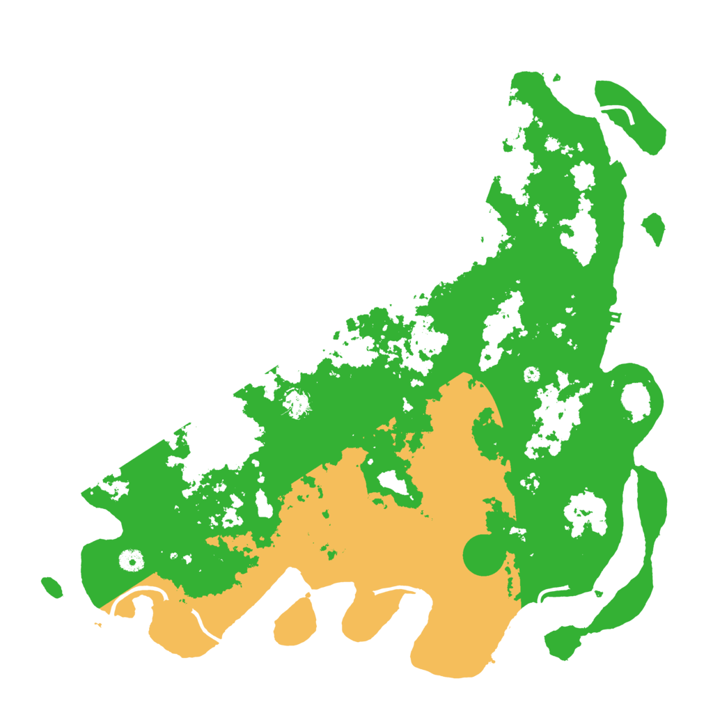 Biome Rust Map: Procedural Map, Size: 4500, Seed: 1786526635