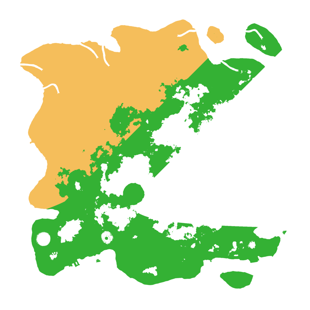 Biome Rust Map: Procedural Map, Size: 3950, Seed: 35661952