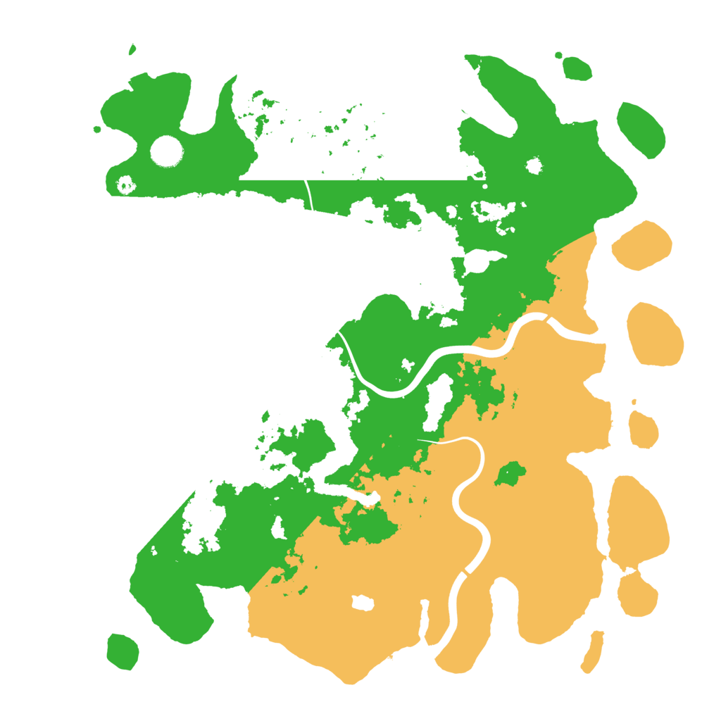 Biome Rust Map: Procedural Map, Size: 4000, Seed: 437657944