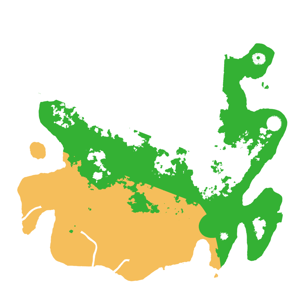 Biome Rust Map: Procedural Map, Size: 3650, Seed: 28052783