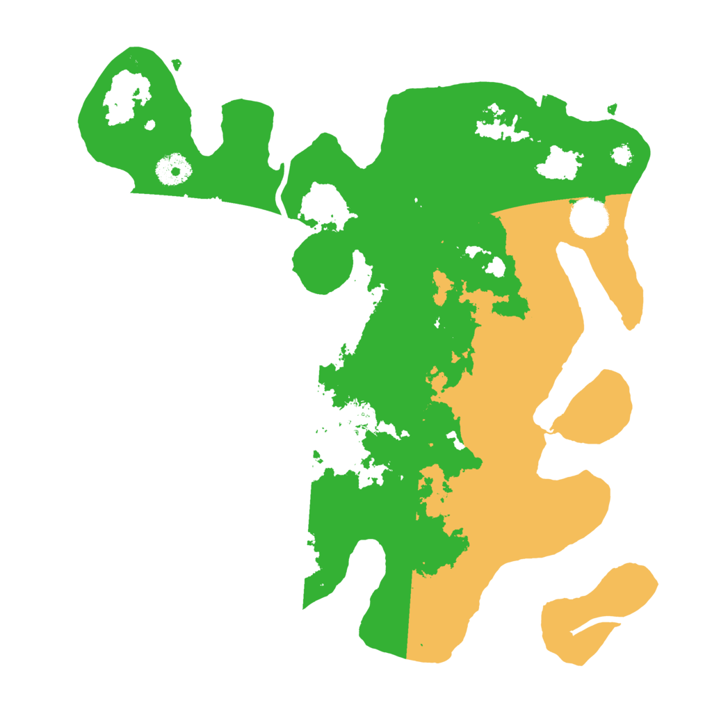 Biome Rust Map: Procedural Map, Size: 3250, Seed: 810274853