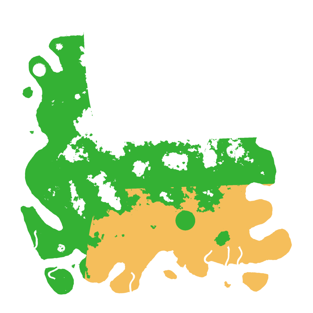 Biome Rust Map: Procedural Map, Size: 4200, Seed: 98989898