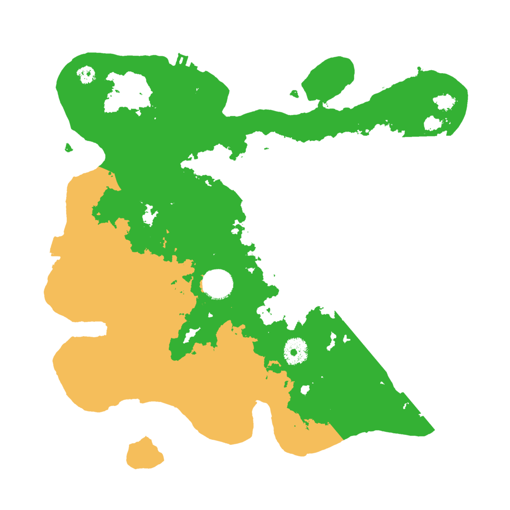 Biome Rust Map: Procedural Map, Size: 3000, Seed: 14914