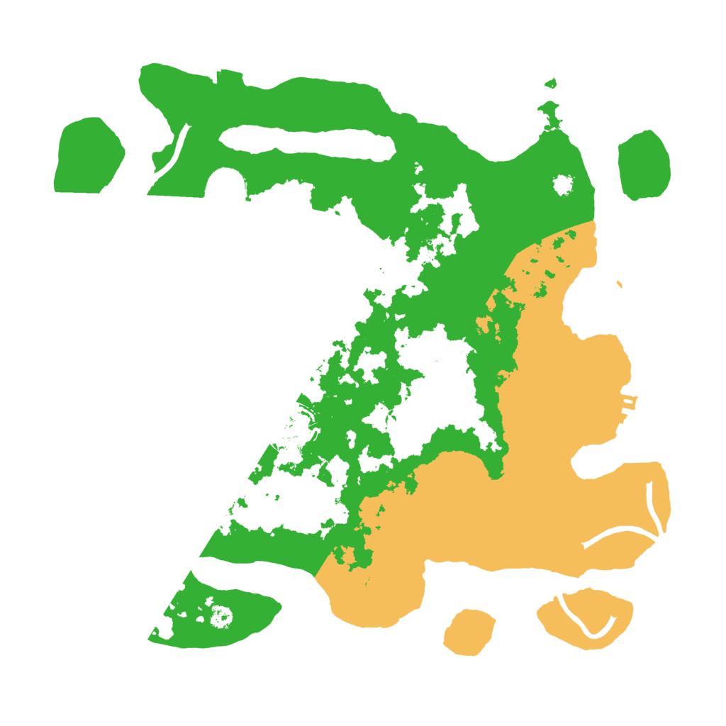 Biome Rust Map: Procedural Map, Size: 3250, Seed: 172559818
