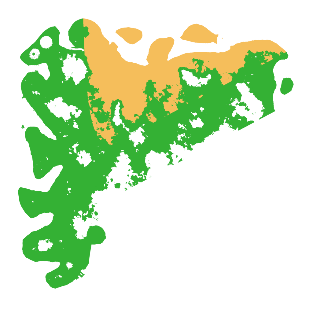 Biome Rust Map: Procedural Map, Size: 4500, Seed: 94654