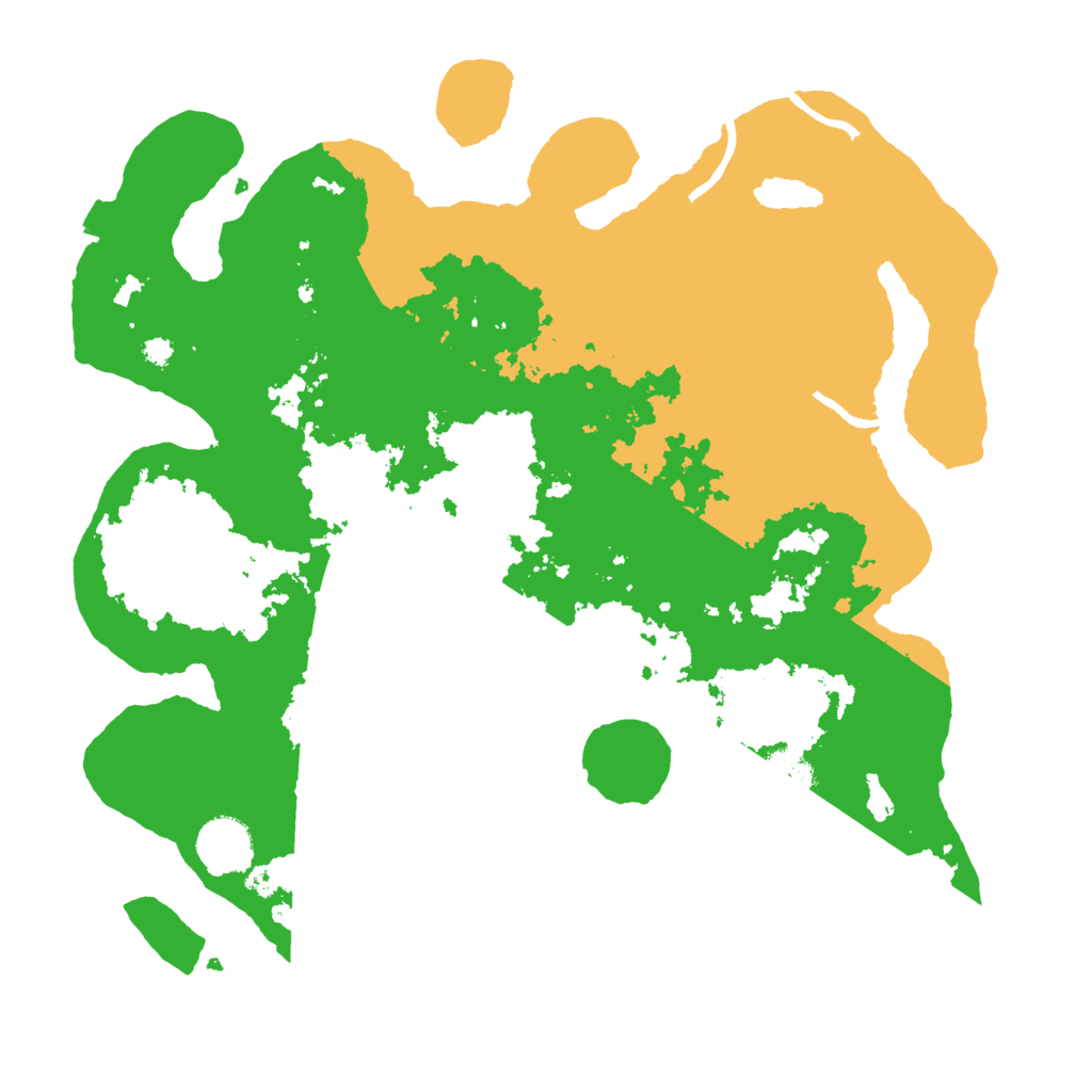 Biome Rust Map: Procedural Map, Size: 3500, Seed: 70619459