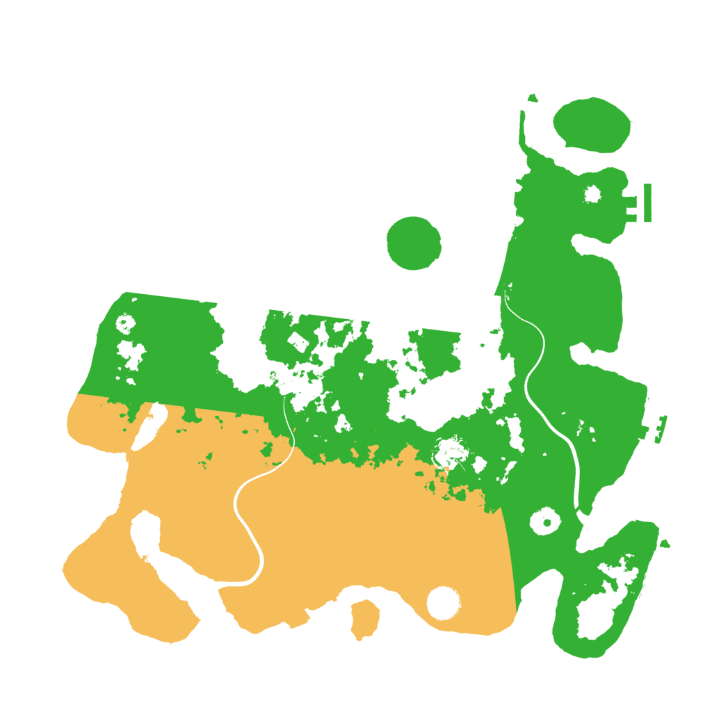 Biome Rust Map: Procedural Map, Size: 3750, Seed: 60360835