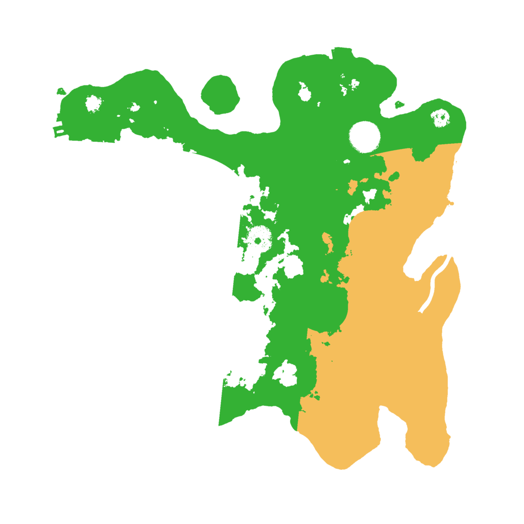 Biome Rust Map: Procedural Map, Size: 3000, Seed: 210164990