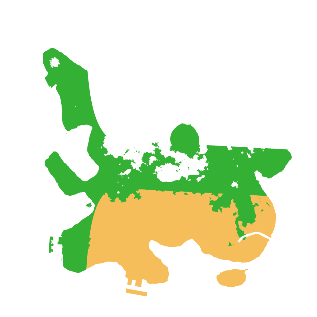 Biome Rust Map: Procedural Map, Size: 3000, Seed: 11706