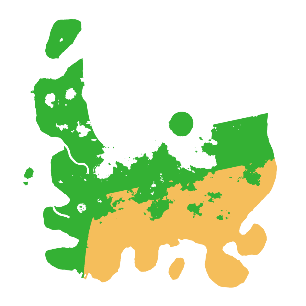 Biome Rust Map: Procedural Map, Size: 3500, Seed: 729766269