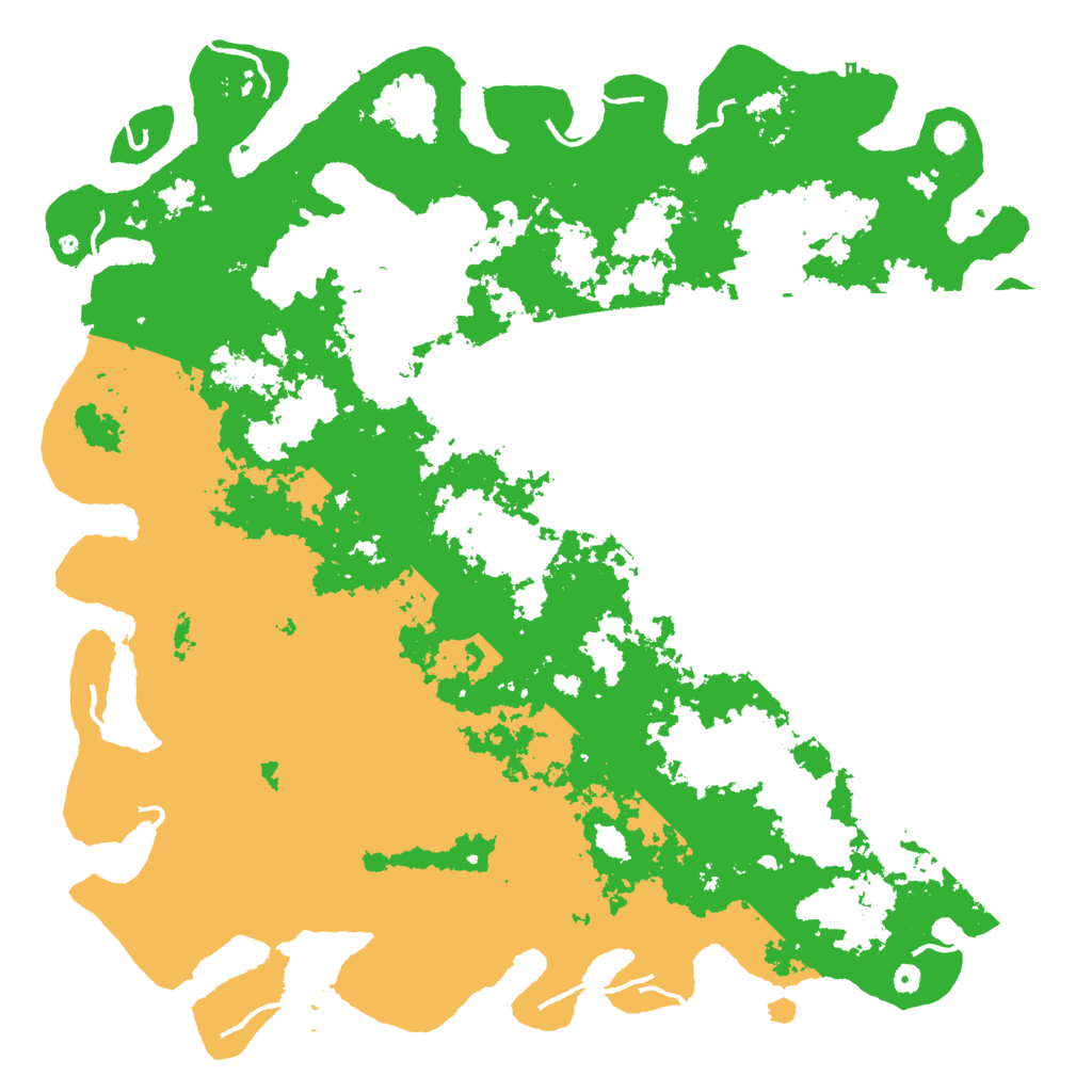 Biome Rust Map: Procedural Map, Size: 6000, Seed: 165727891