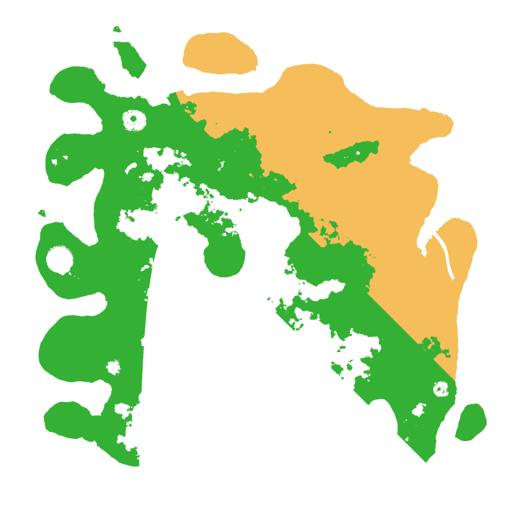 Biome Rust Map: Procedural Map, Size: 3450, Seed: 34281915