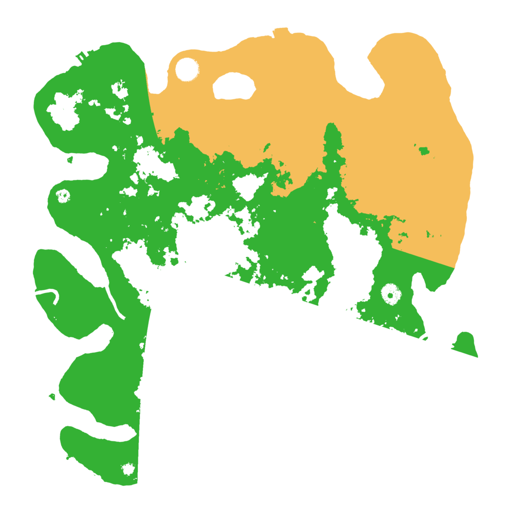 Biome Rust Map: Procedural Map, Size: 3900, Seed: 49238047