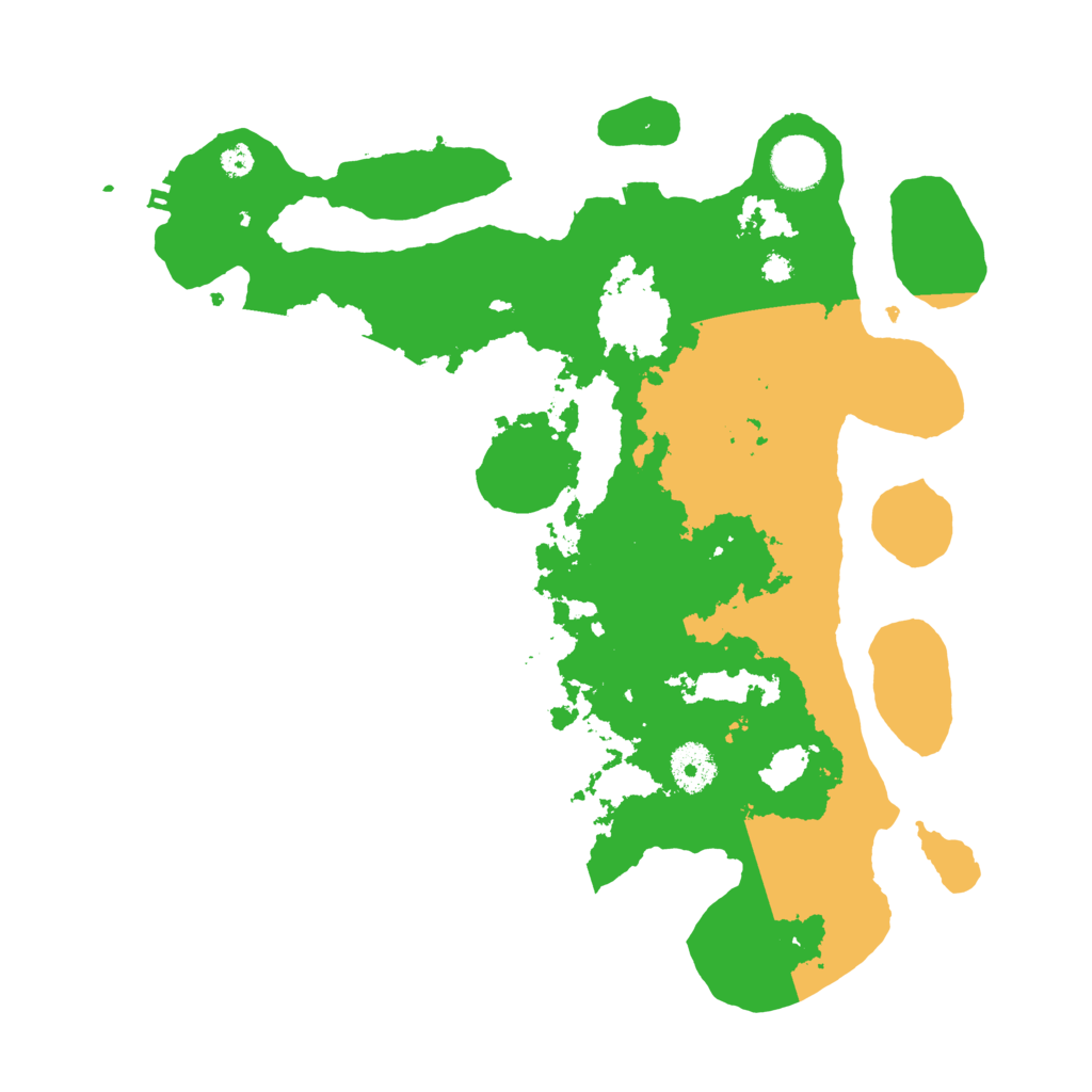 Biome Rust Map: Procedural Map, Size: 3500, Seed: 2008423403